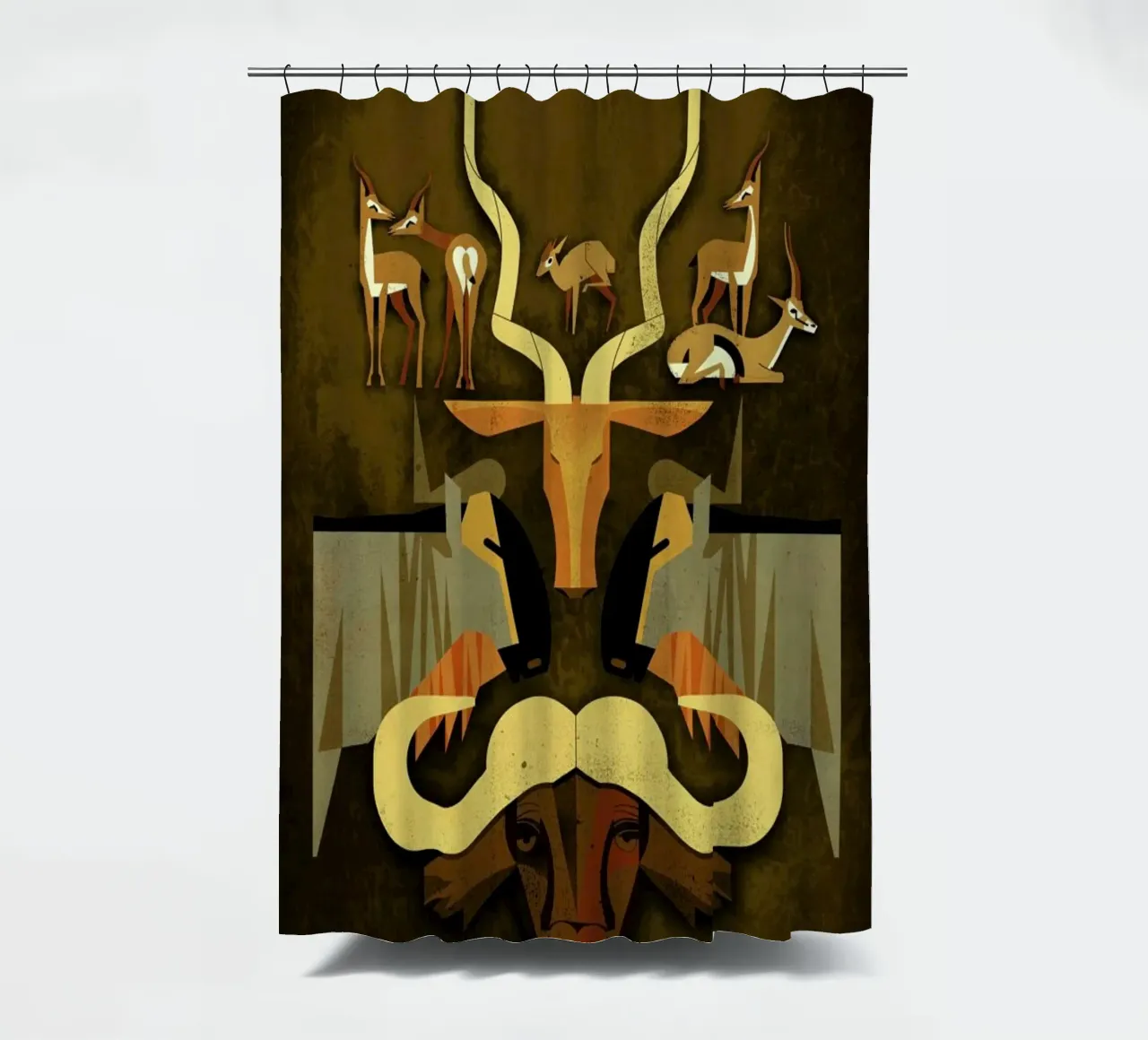 Horns and Hoofs tenda da doccia da Dieter Braun