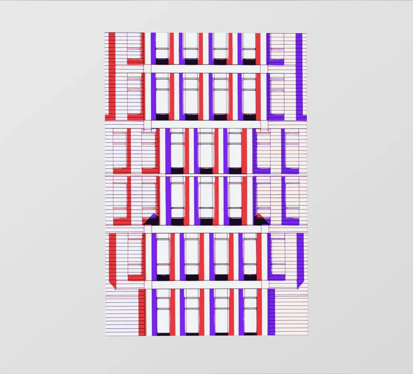Three Backlit Folie von Jan Luzar