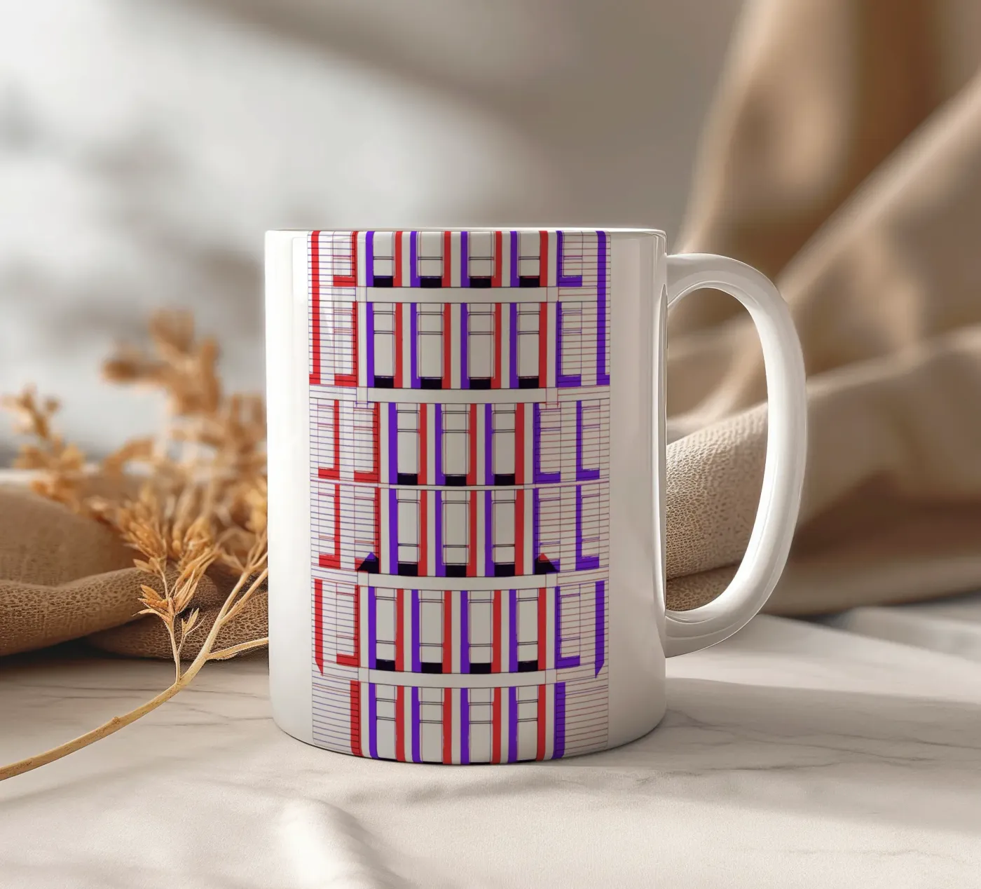 Three ceramic mug by Jan Luzar