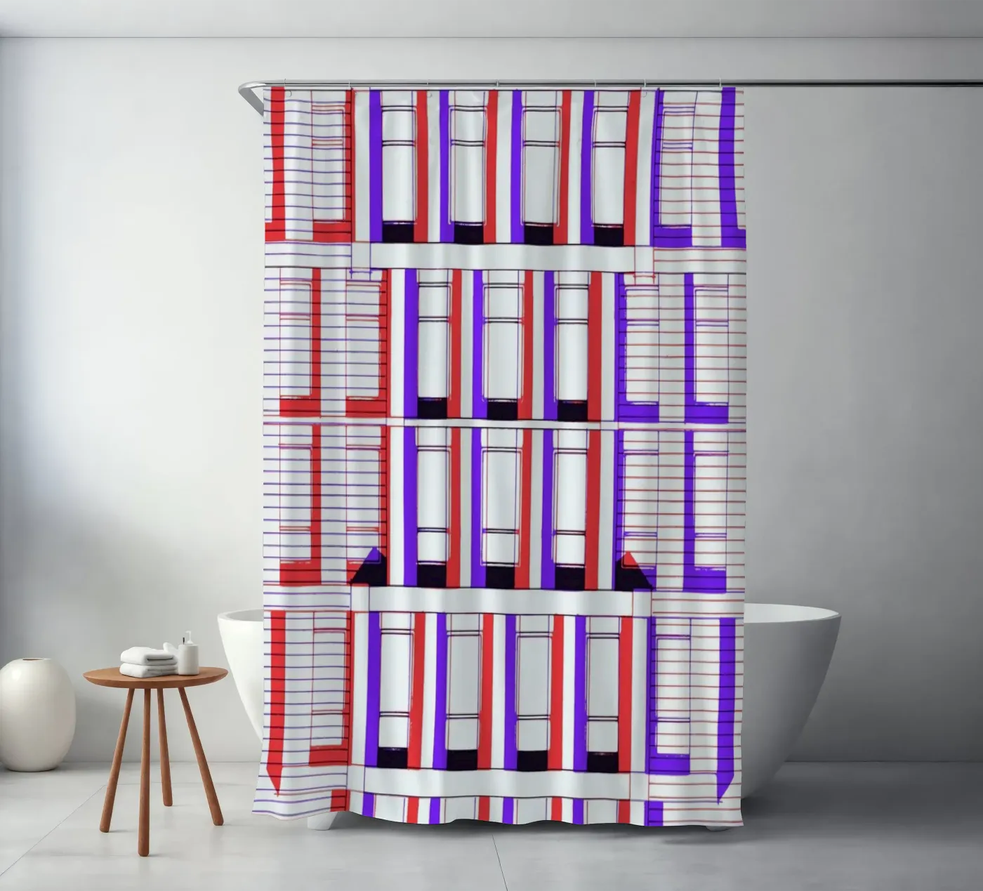 Three Duschvorhang von Jan Luzar