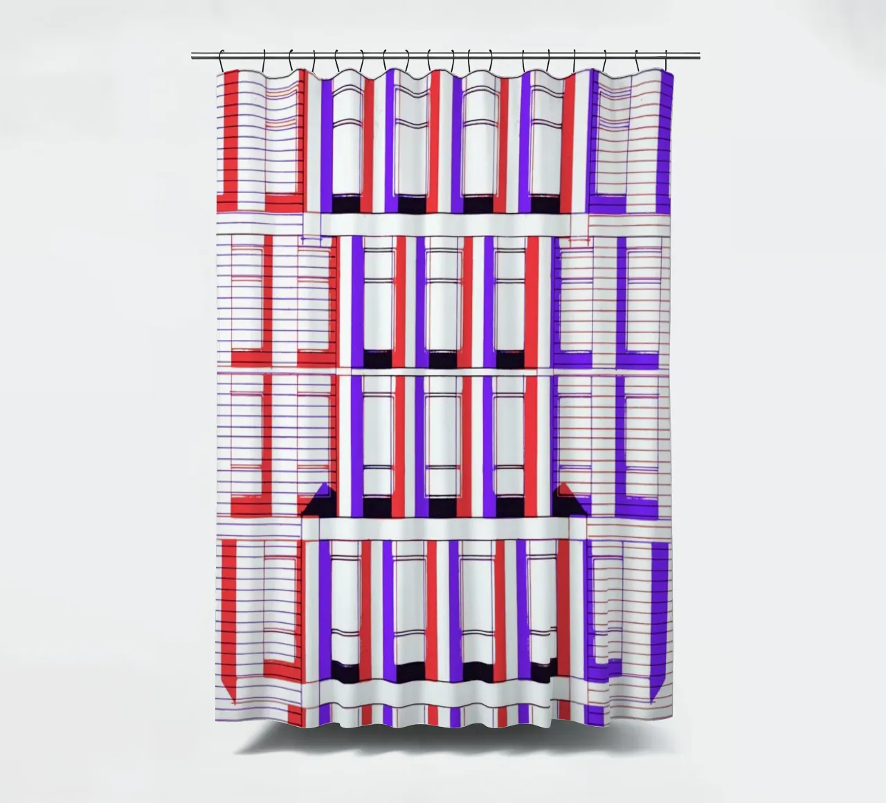 Three Duschvorhang von Jan Luzar