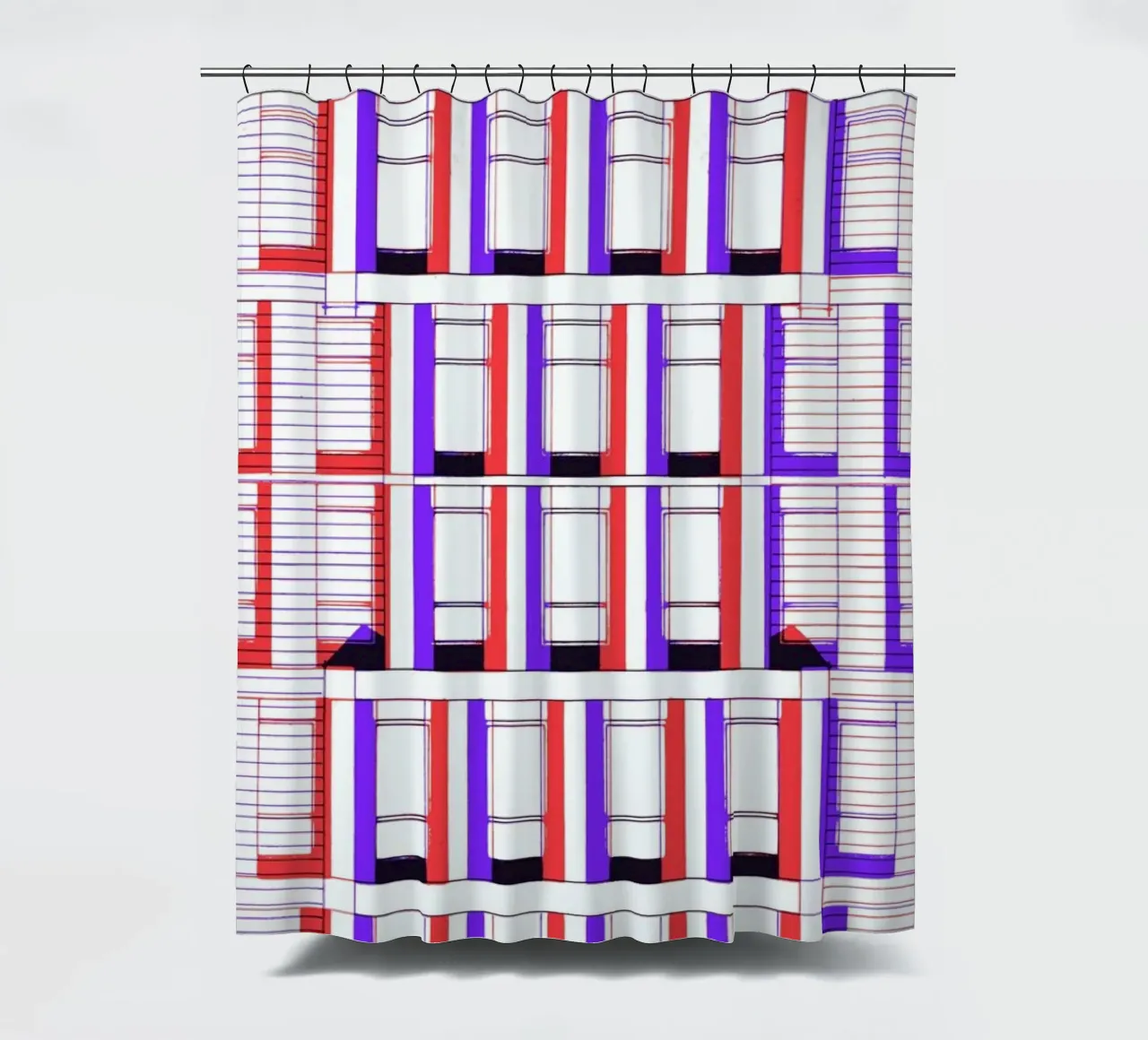 Three Duschvorhang von Jan Luzar