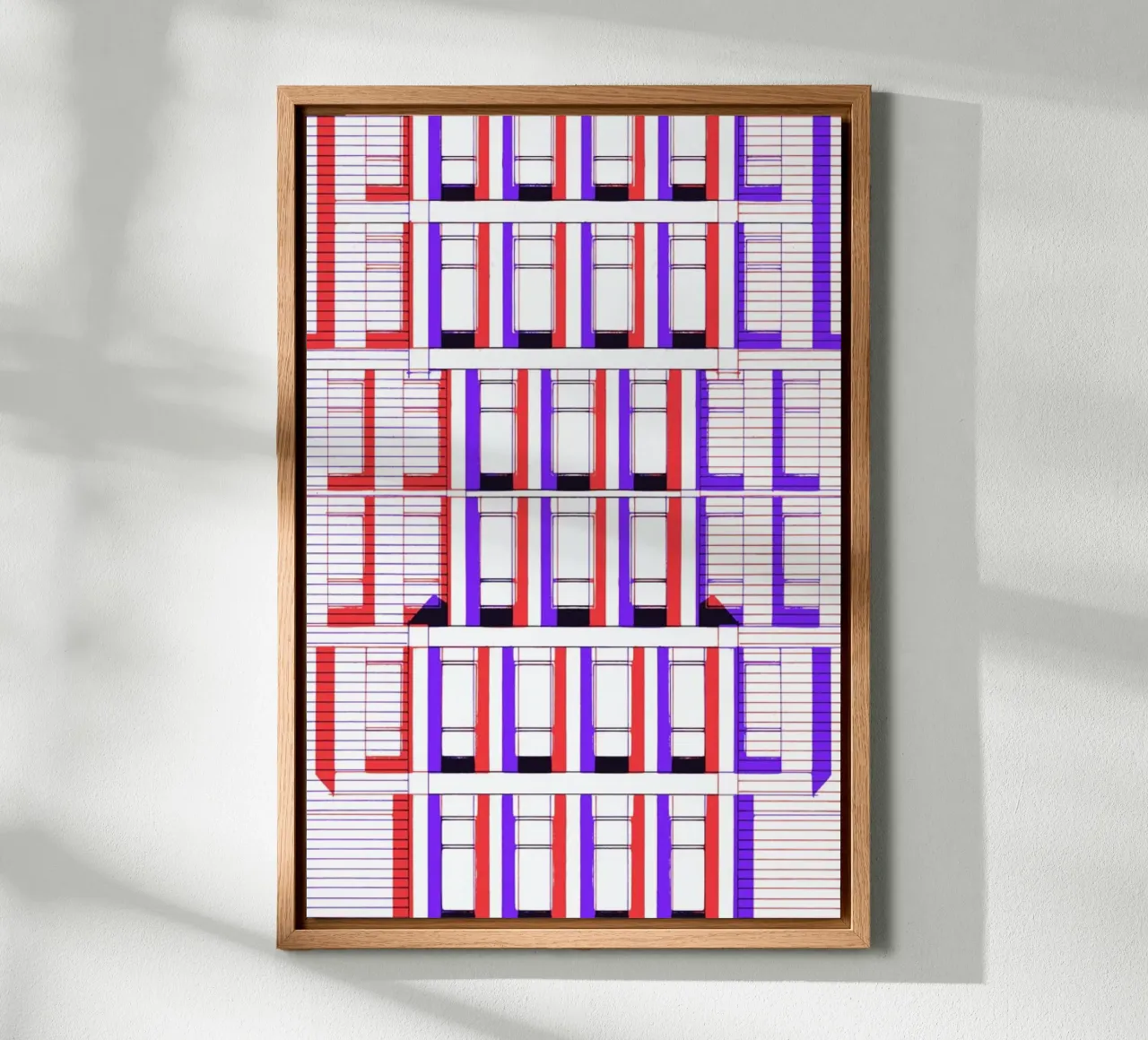 Three canvas van Jan Luzar