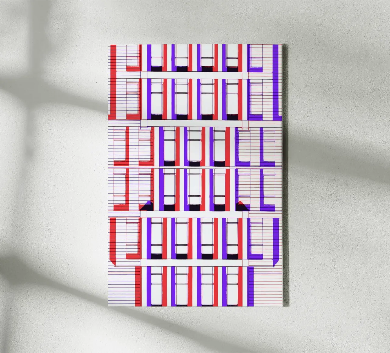 Three canvas van Jan Luzar