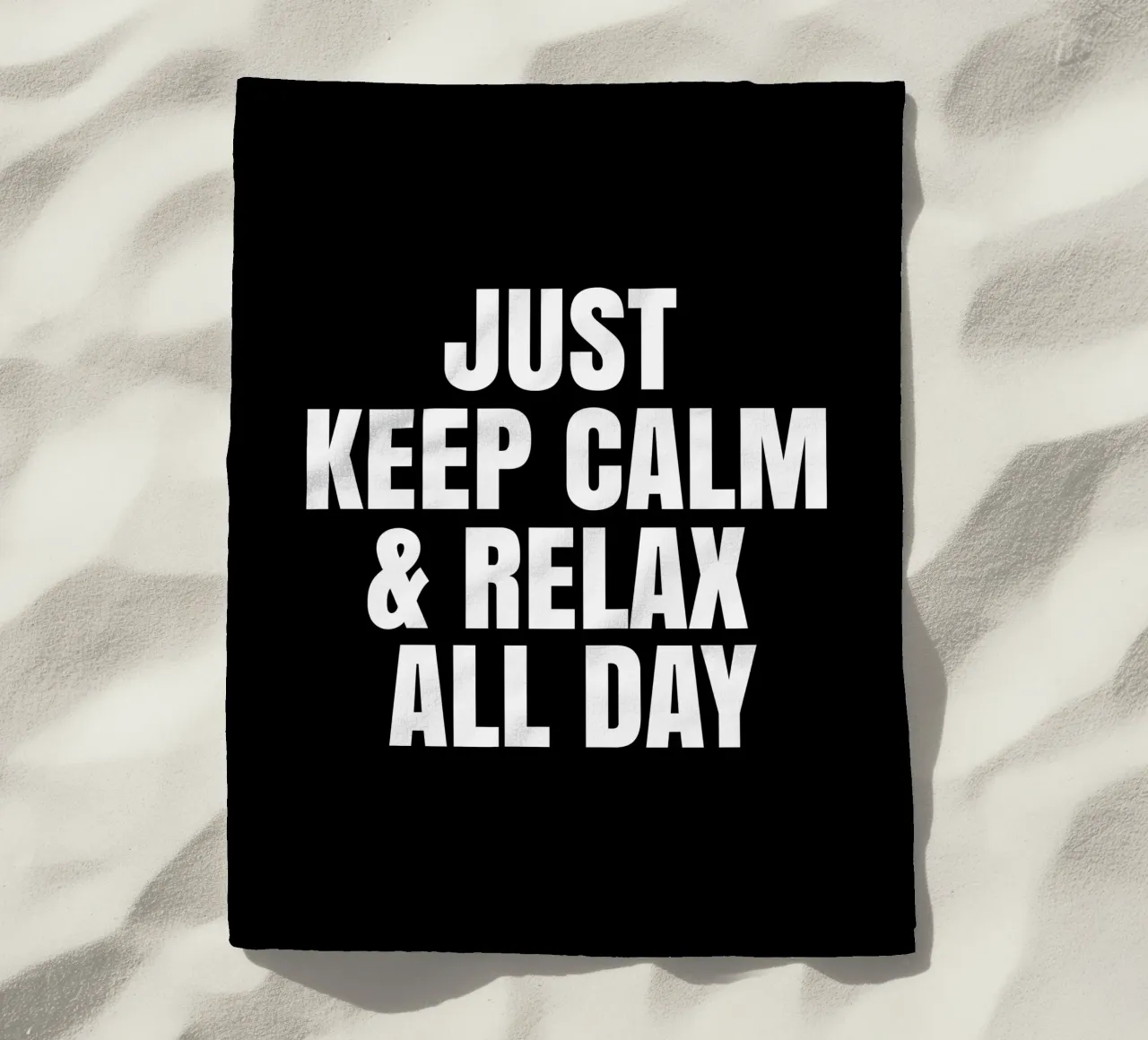Just keep calm and relax all day telo mare da happieeagle