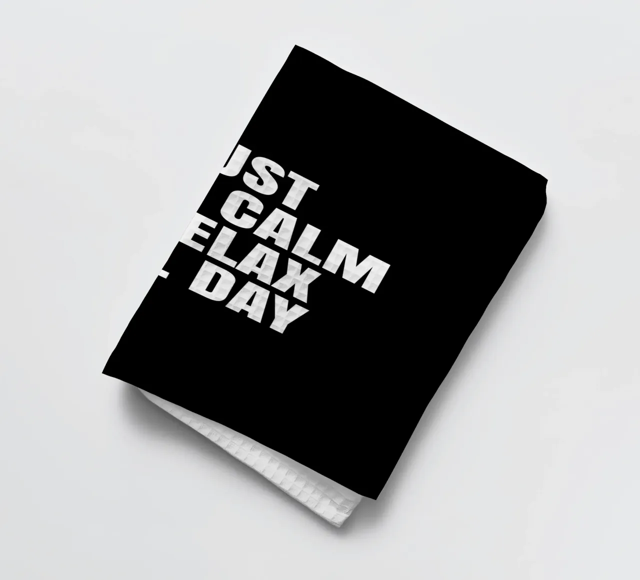 Just keep calm and relax all day canovaccio da cucina da happieeagle