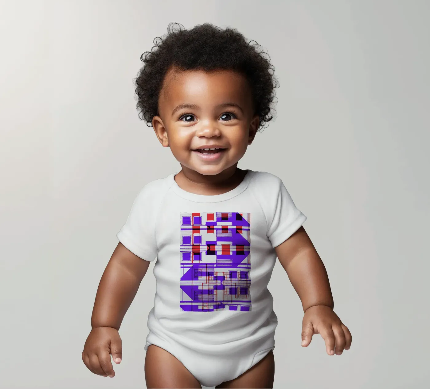 Four body neonato maniche corte da Jan Luzar