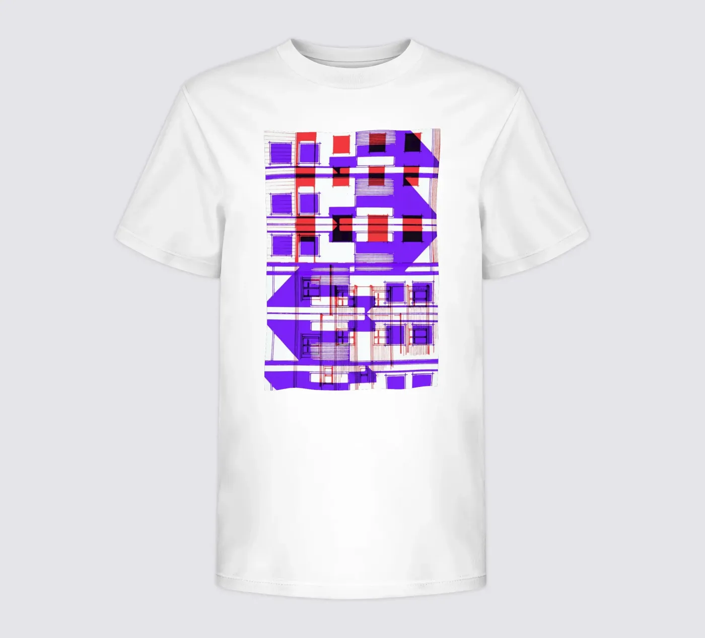 Four kinder t-shirt van Jan Luzar