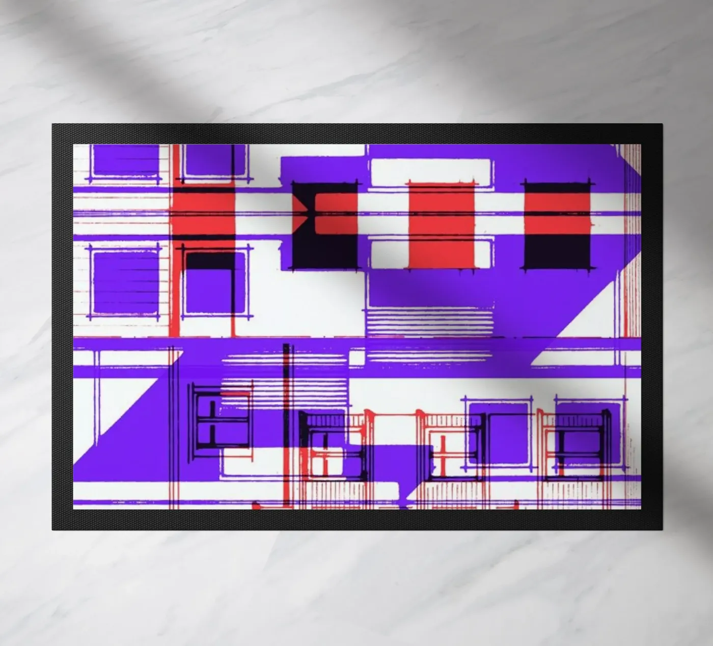 Four doormat by Jan Luzar