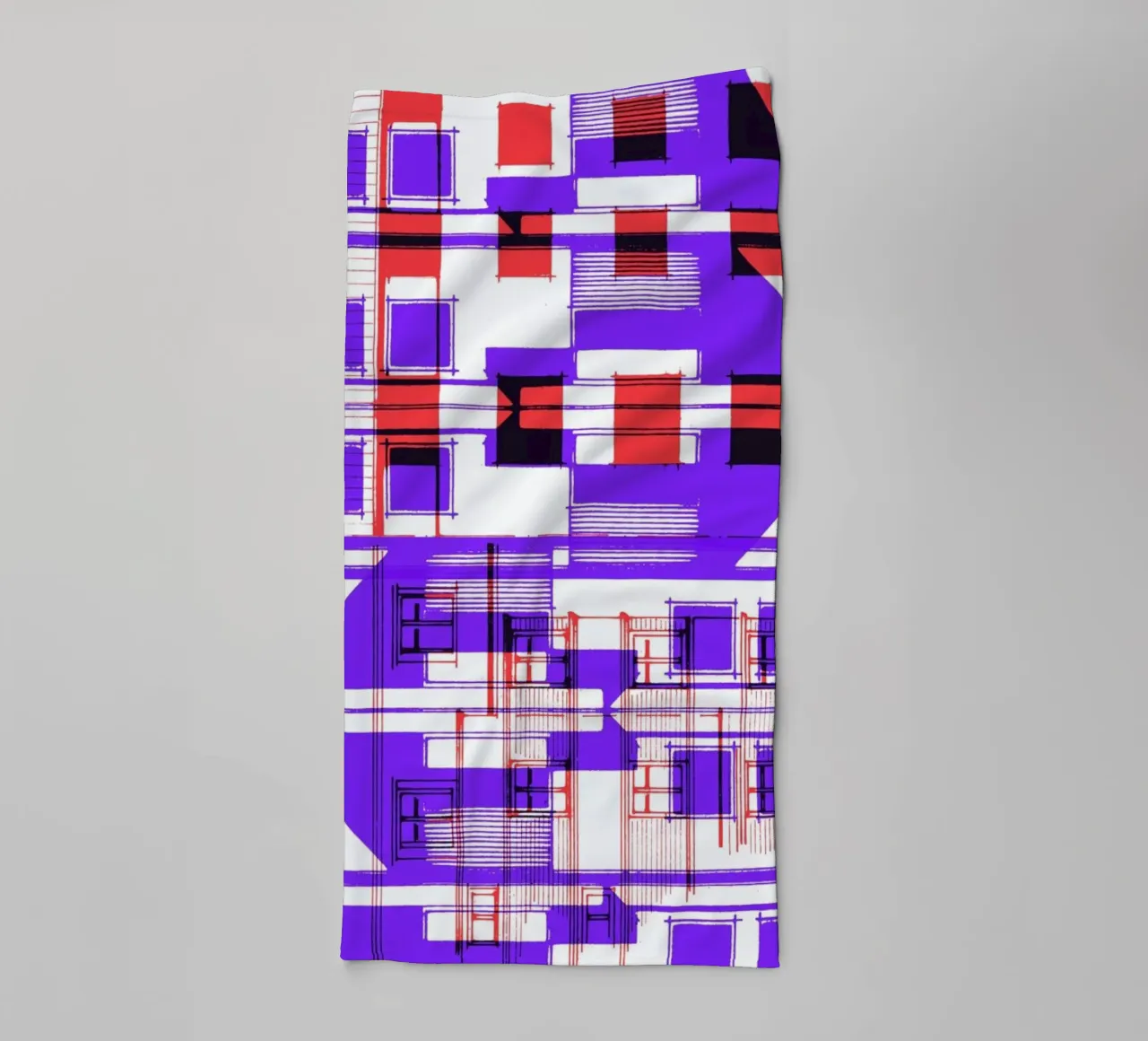 Four badhanddoek van Jan Luzar