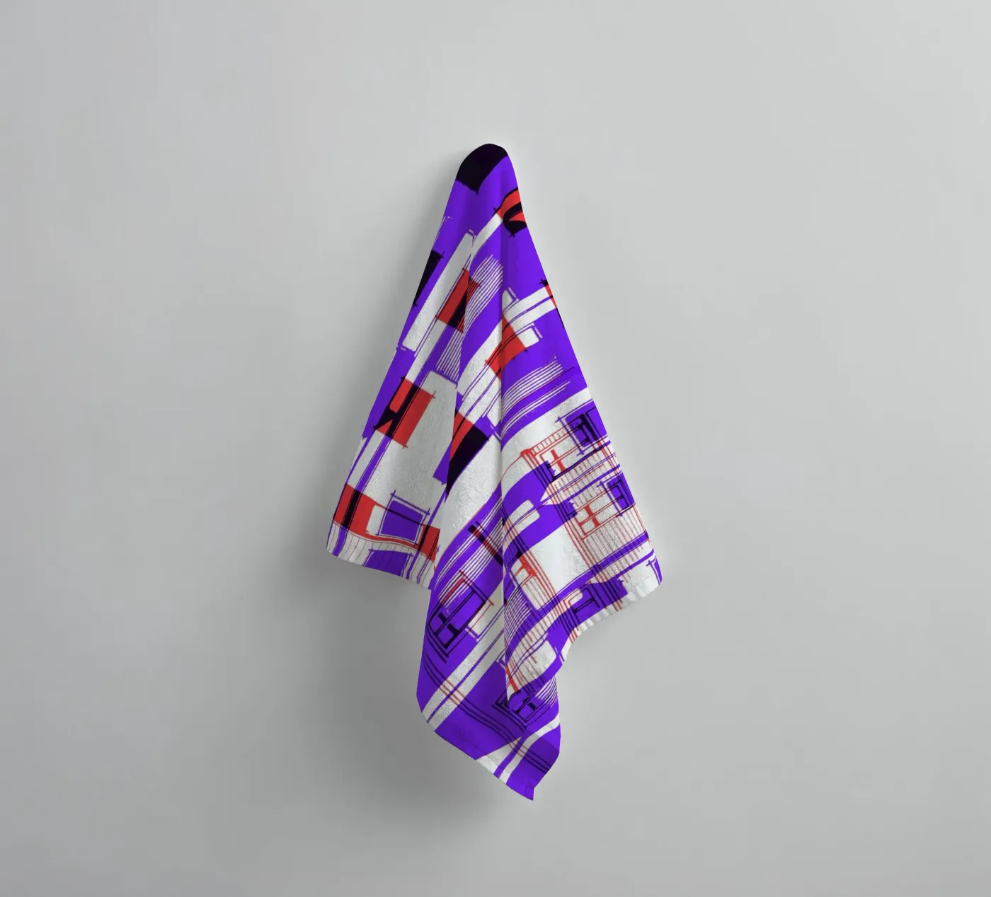 Four badhanddoek van Jan Luzar