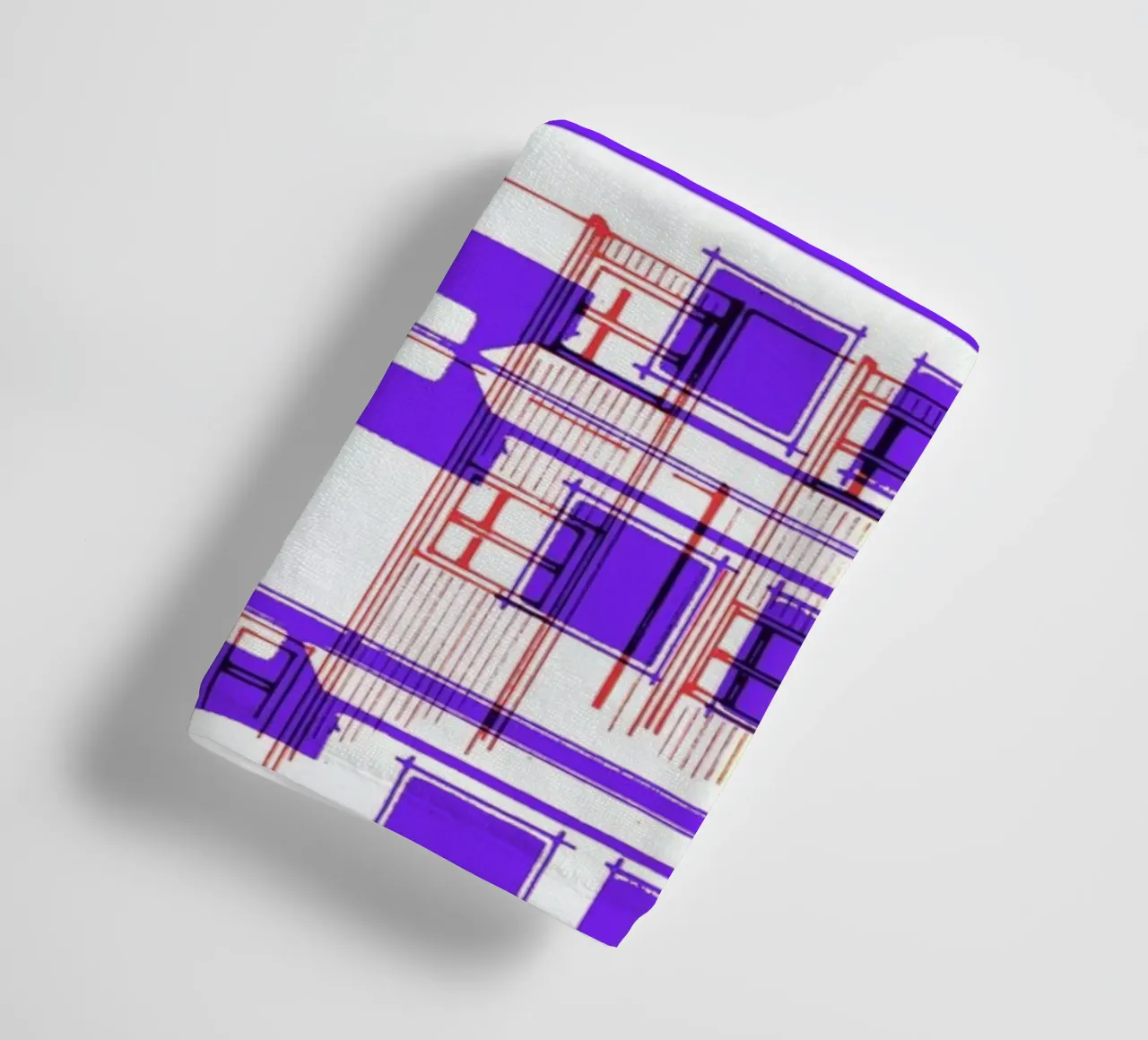 Four badhanddoek van Jan Luzar