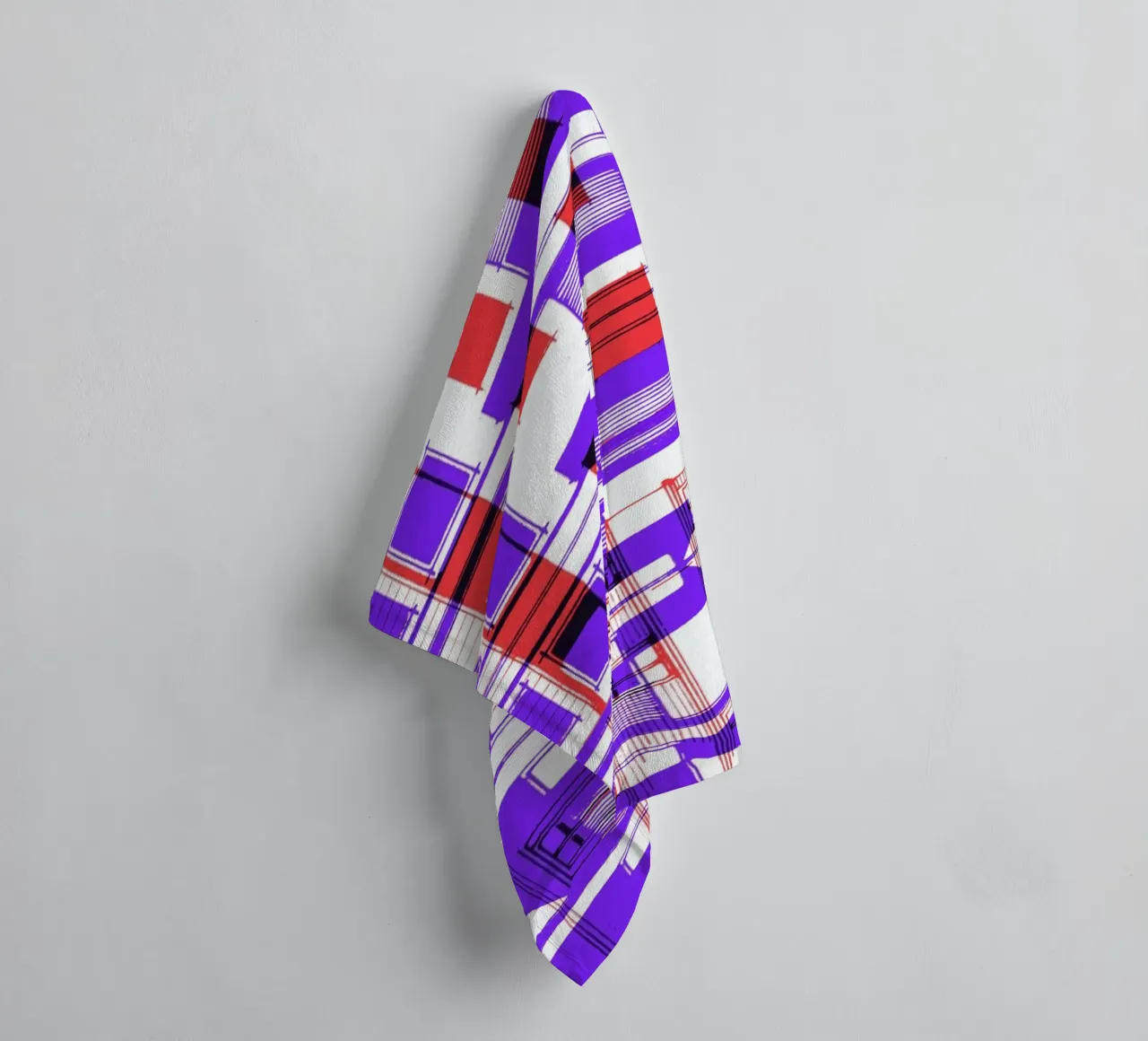 Four badhanddoek van Jan Luzar