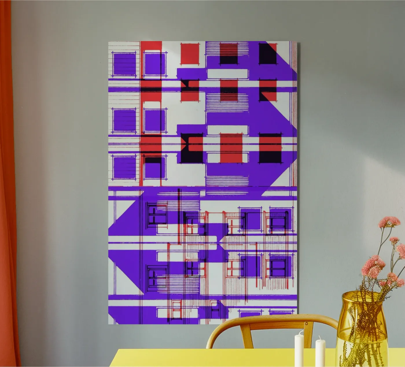 Four forex-plaat van Jan Luzar