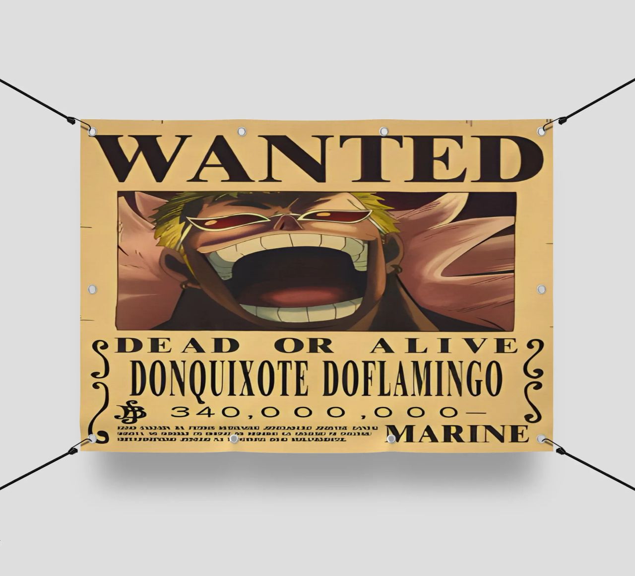 Donquixote Doflamingo telo in pvc da CreativeStudio