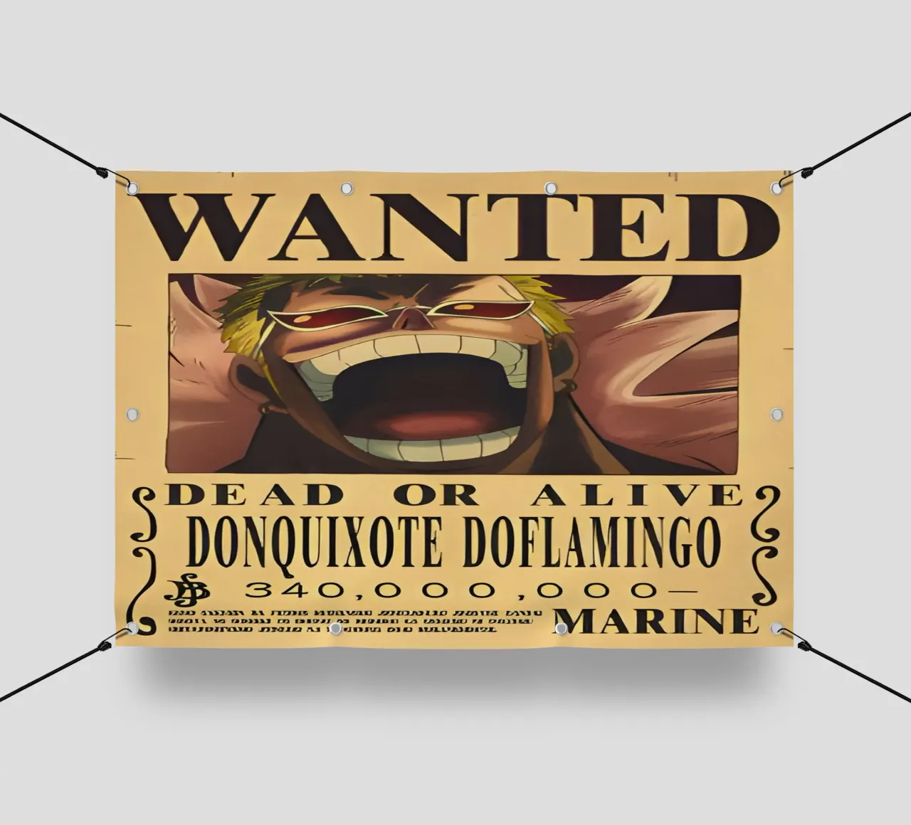 Donquixote Doflamingo telo in pvc da CreativeStudio