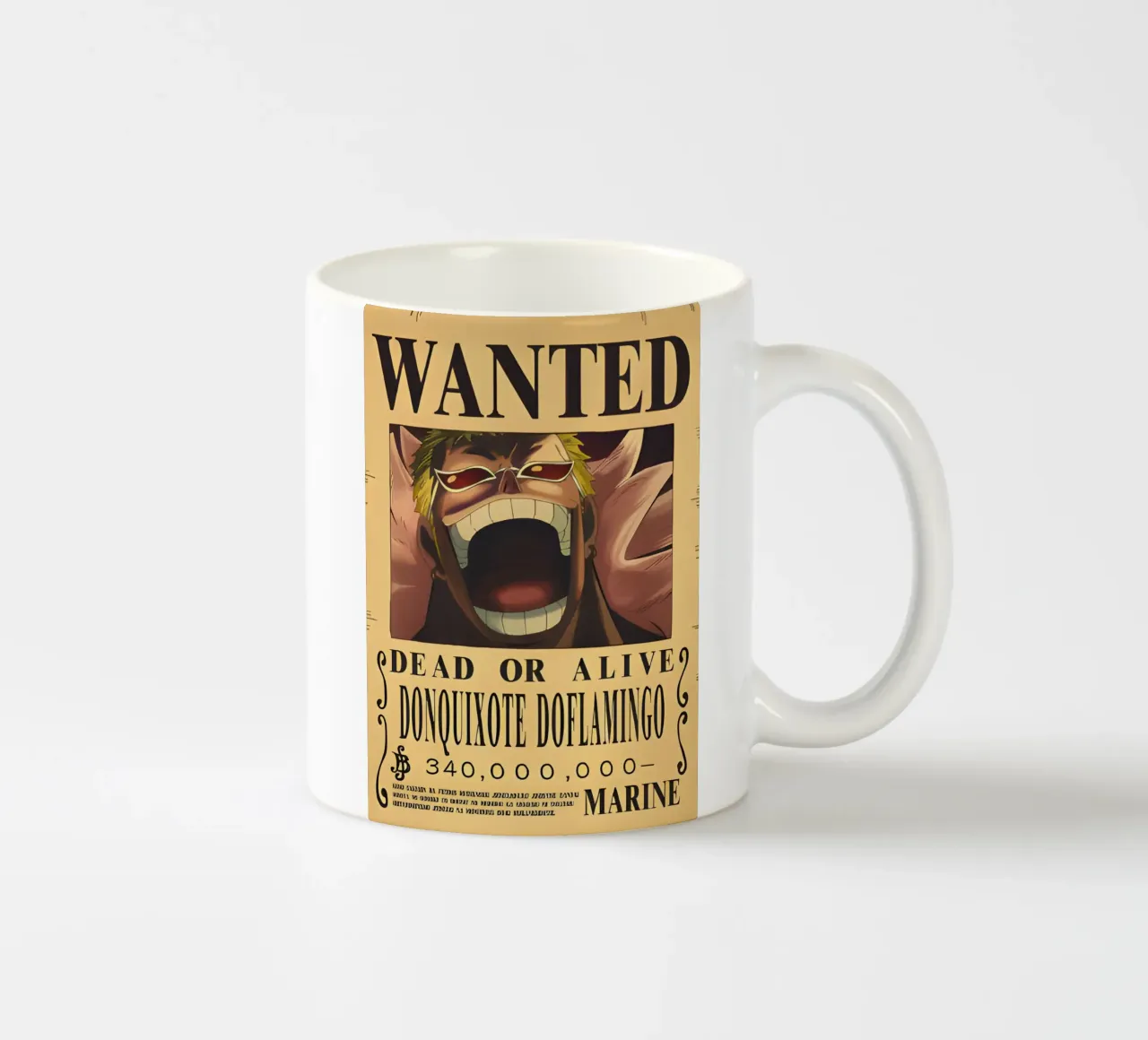 Donquixote Doflamingo Keramik Tasse von CreativeStudio