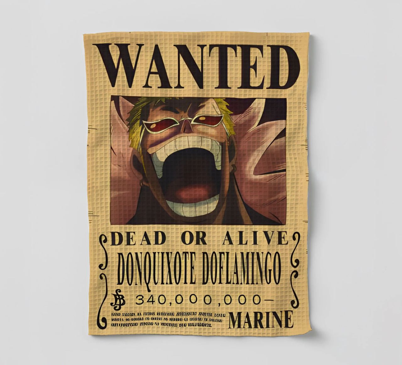 Donquixote Doflamingo canovaccio da cucina da CreativeStudio