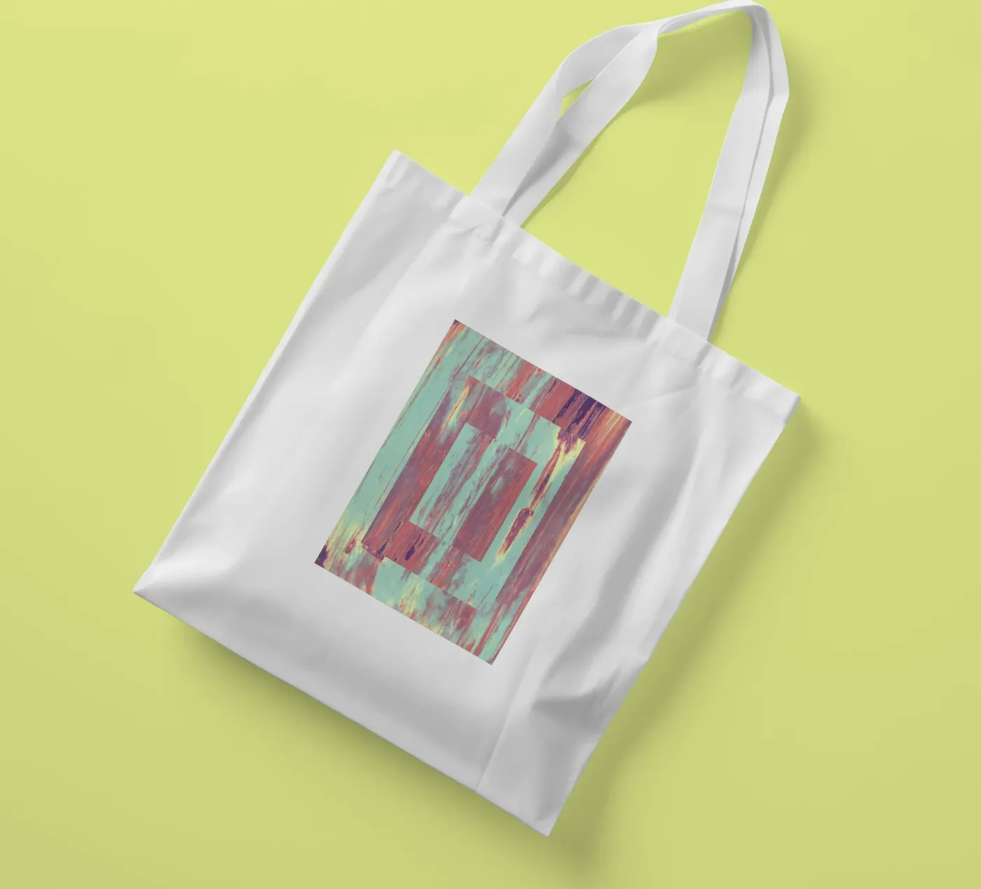 Fearless borsa in juta da Bryon S. White