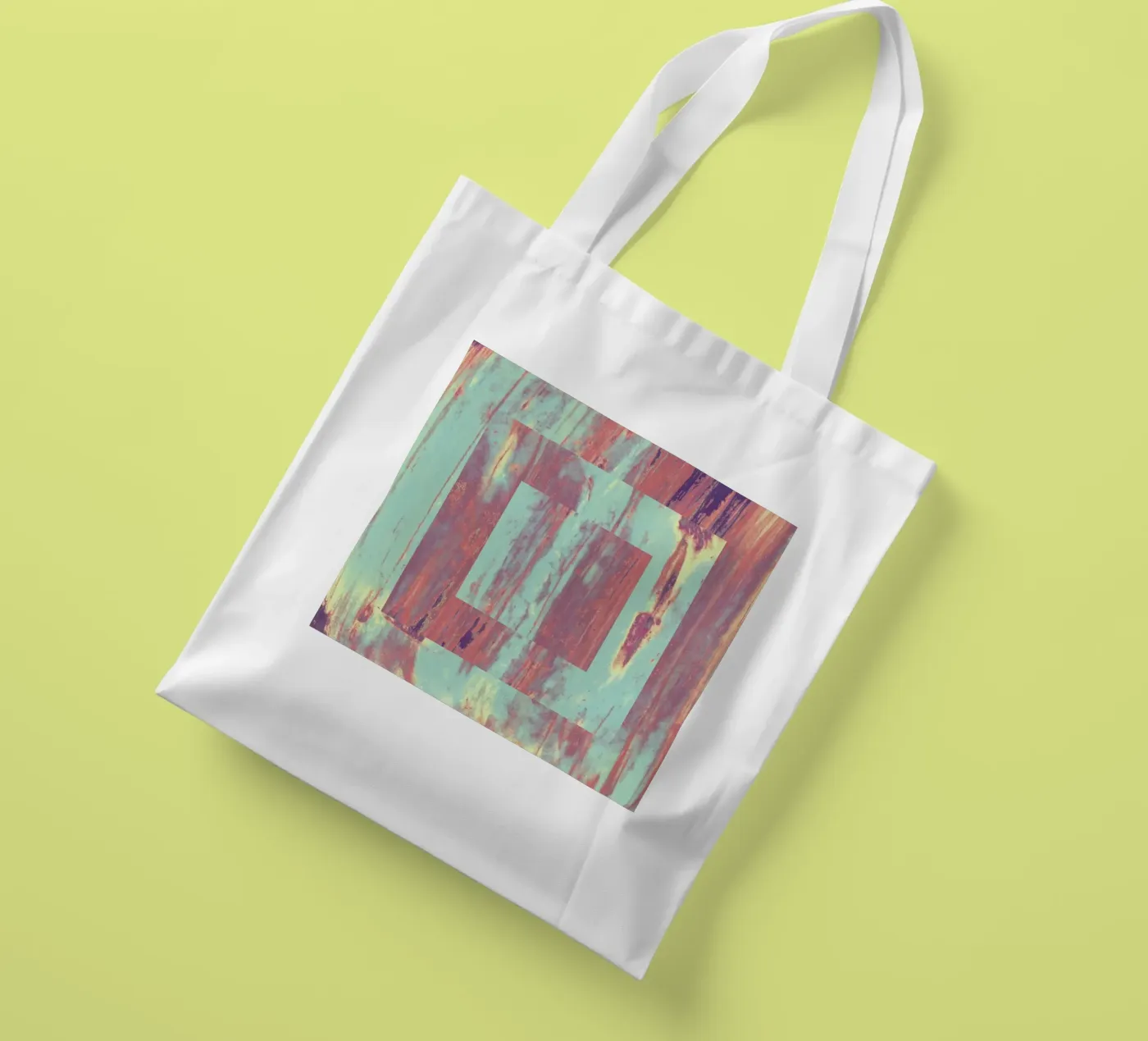 Fearless borsa in juta da Bryon S. White
