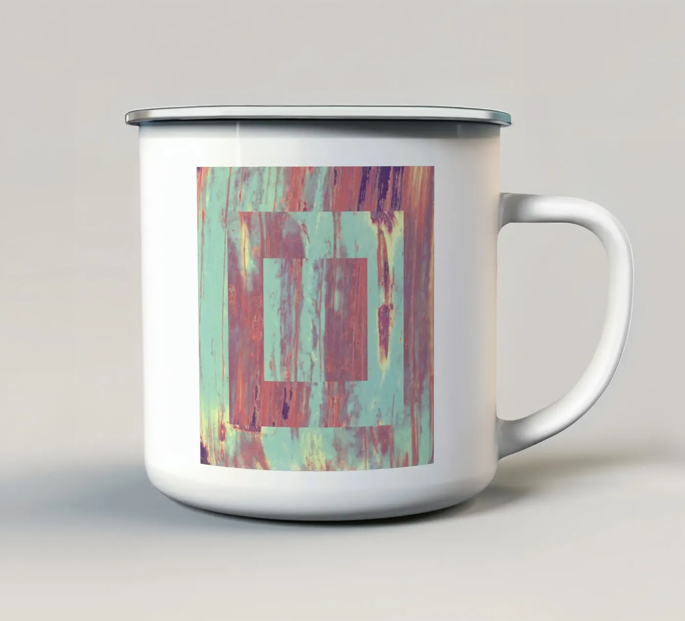 Fearless enamel mug by Bryon S. White