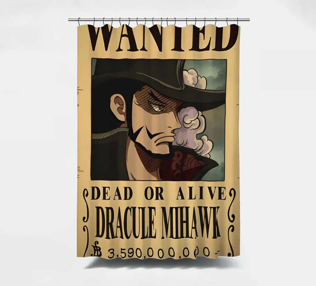 Dracule Mihawk tenda da doccia da CreativeStudio