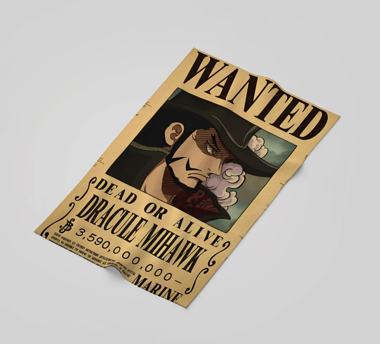 Dracule Mihawk telo mare da CreativeStudio