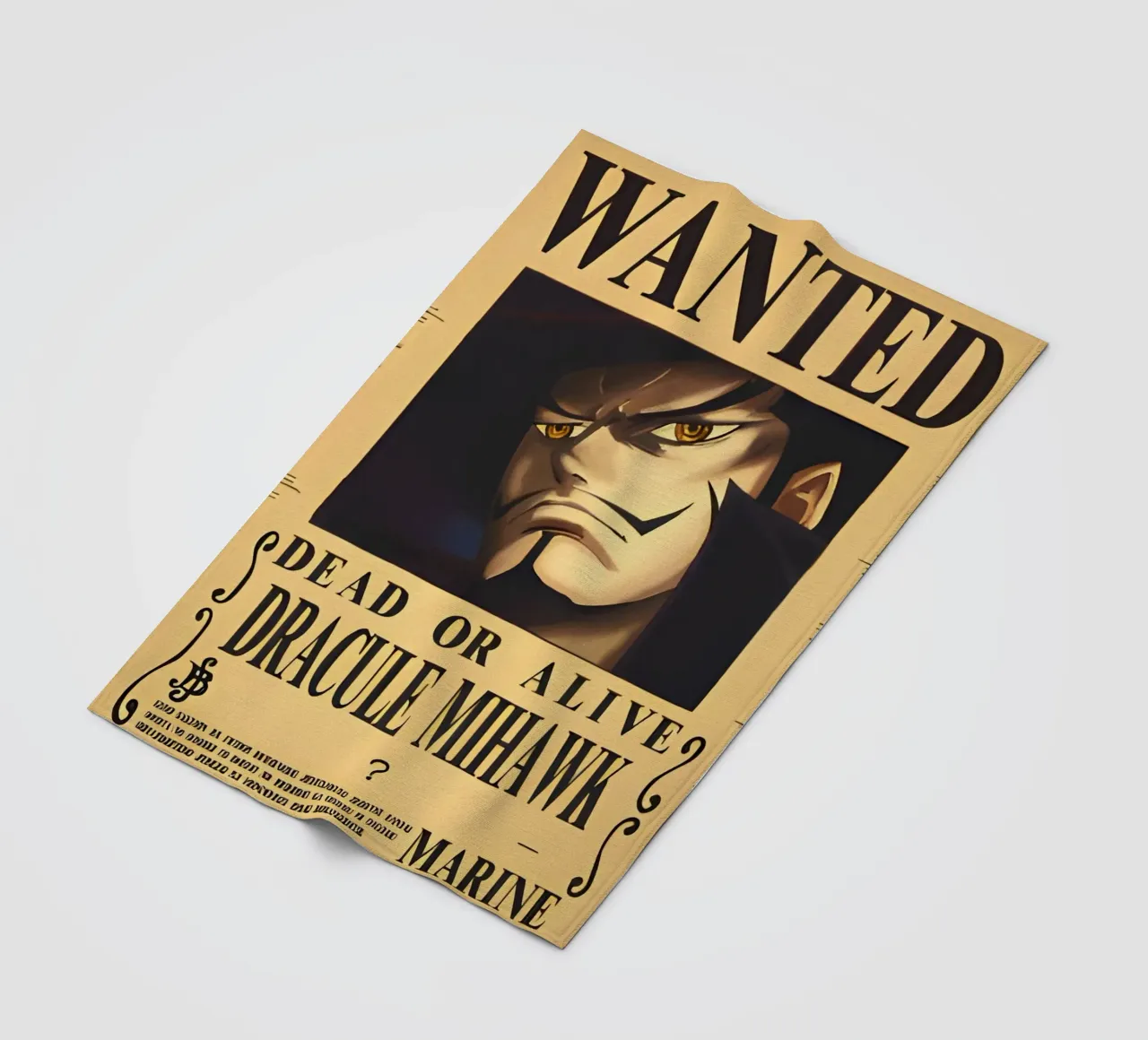 Dracule Mihawk coperta in pile da CreativeStudio