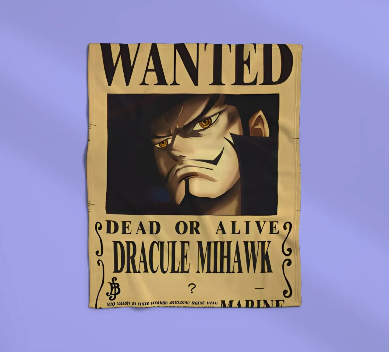 Dracule Mihawk coperta in pile da CreativeStudio