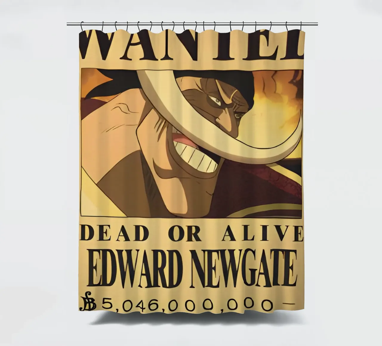 Edward Newgate Duschvorhang von CreativeStudio