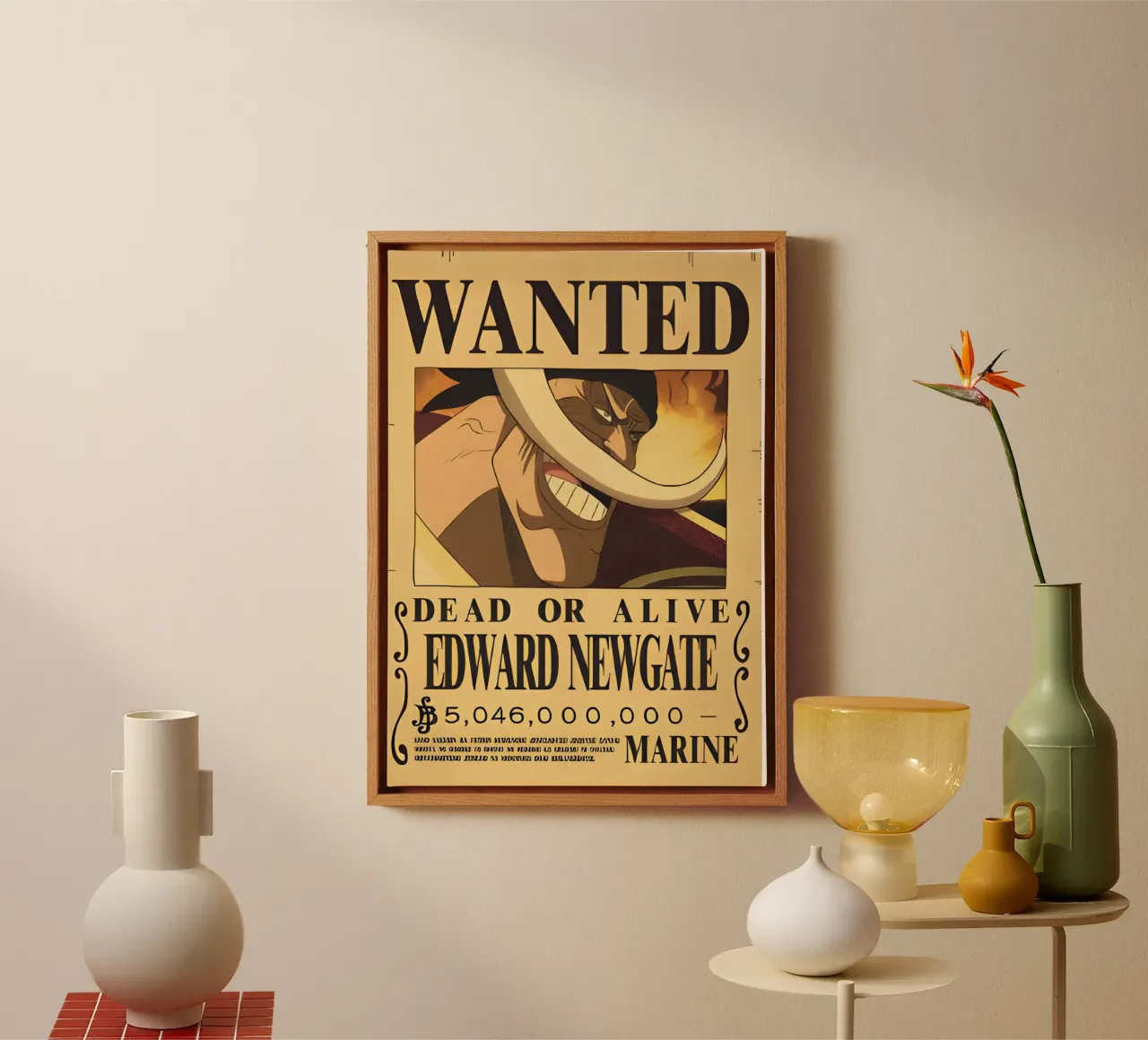 Edward Newgate tela con Cornice a cassetta da CreativeStudio