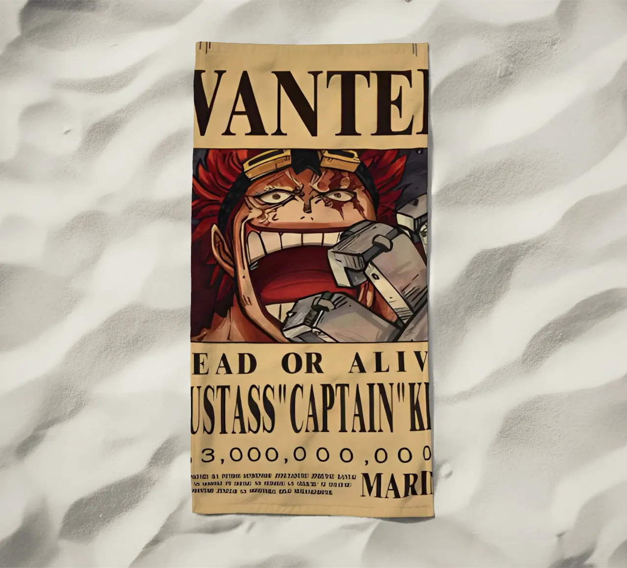 Eustass Captian Kid telo mare da CreativeStudio