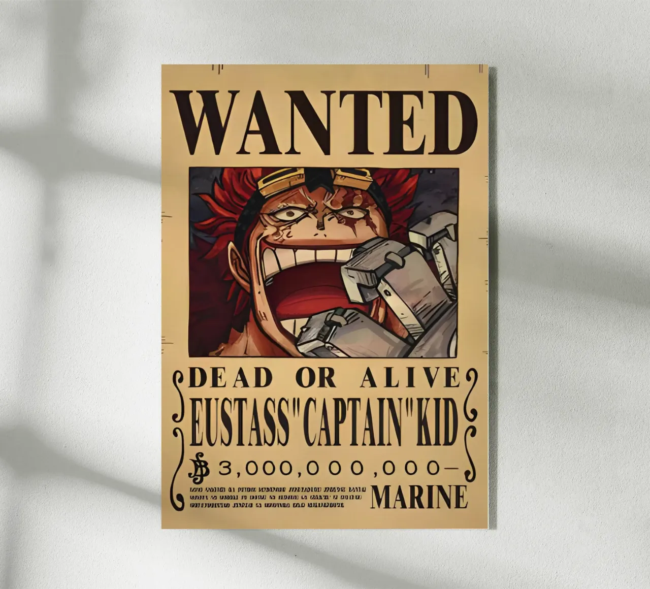 Eustass Captian Kid plexiglass da CreativeStudio