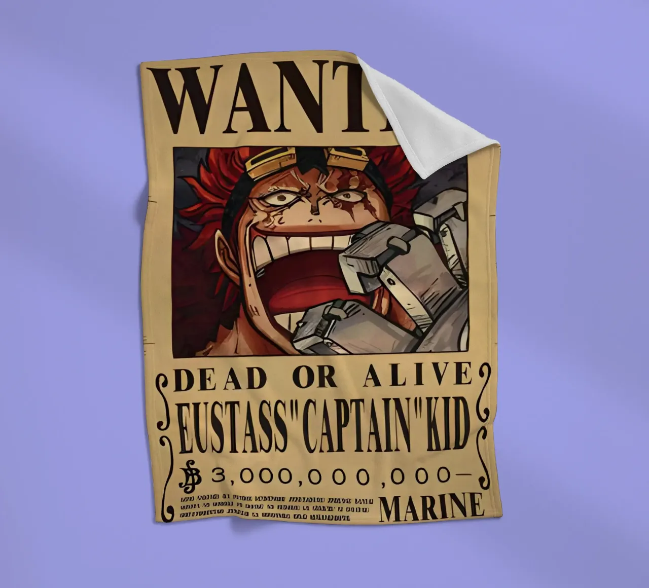 Eustass Captian Kid coperta in pile da CreativeStudio