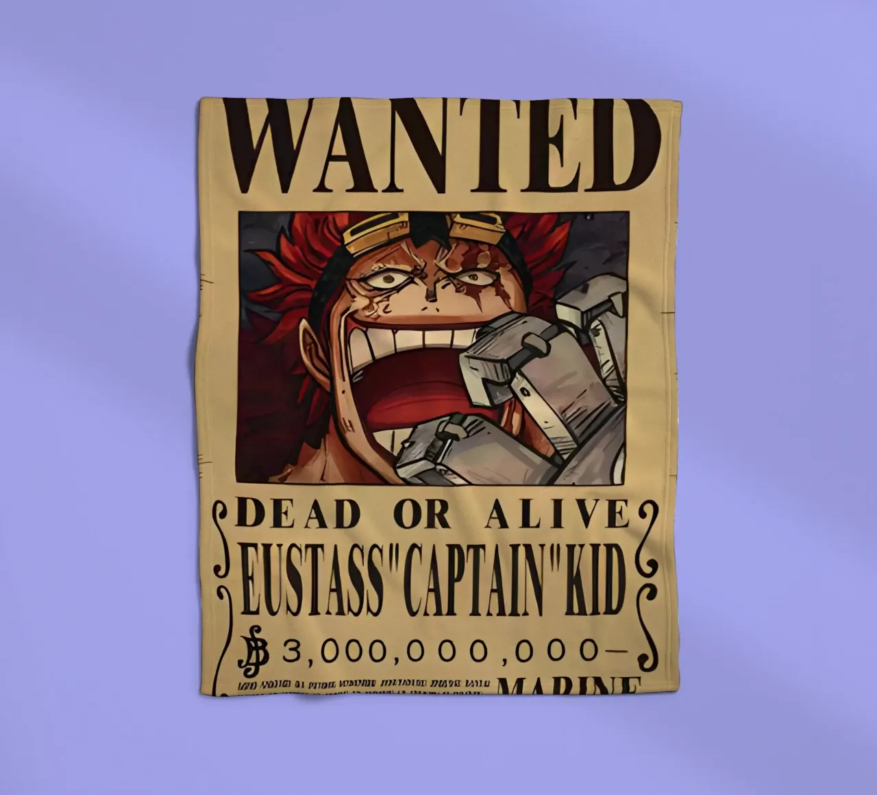 Eustass Captian Kid coperta in pile da CreativeStudio