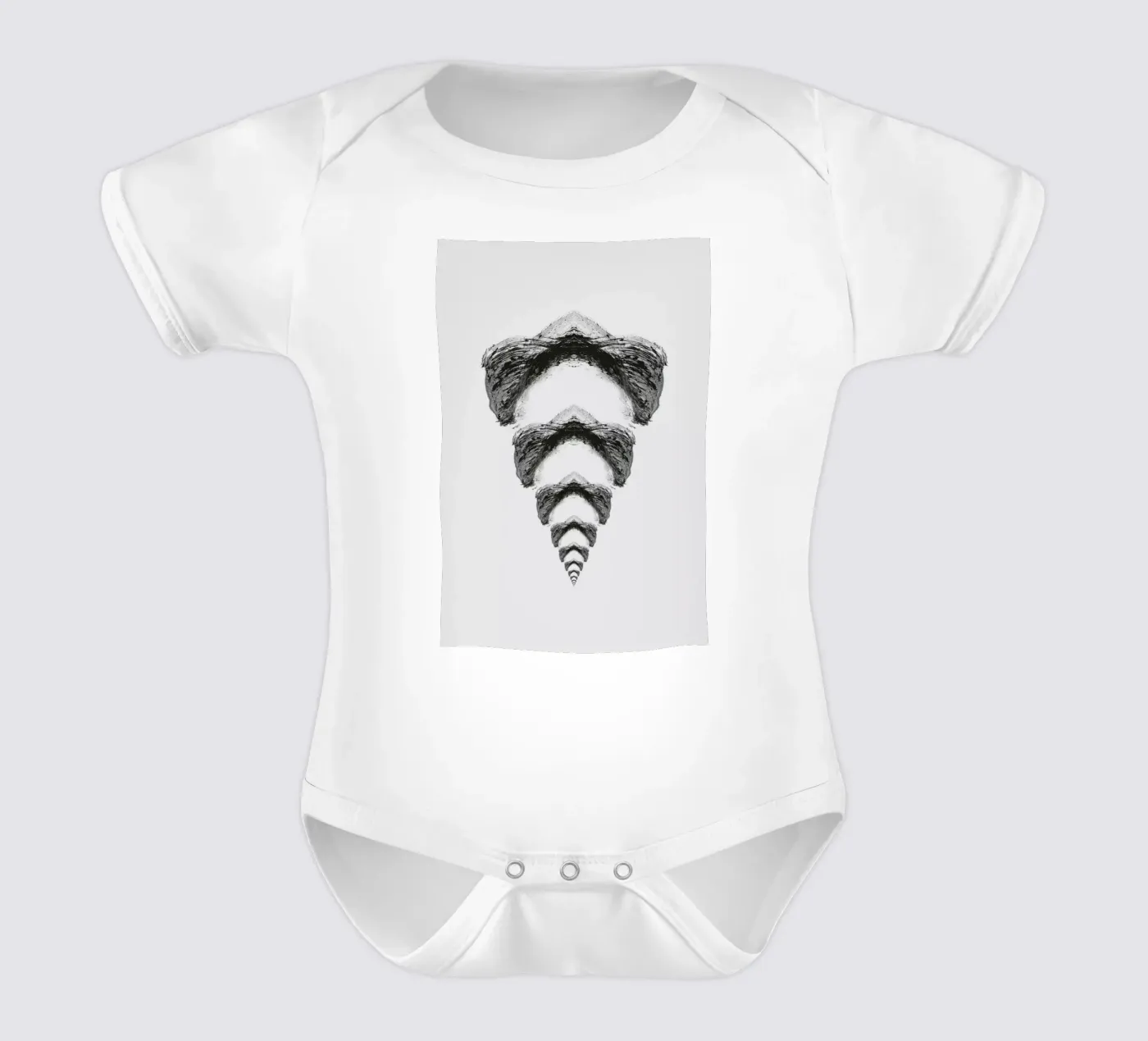 Continuum Kurzarm Babybody von Bryon S. White