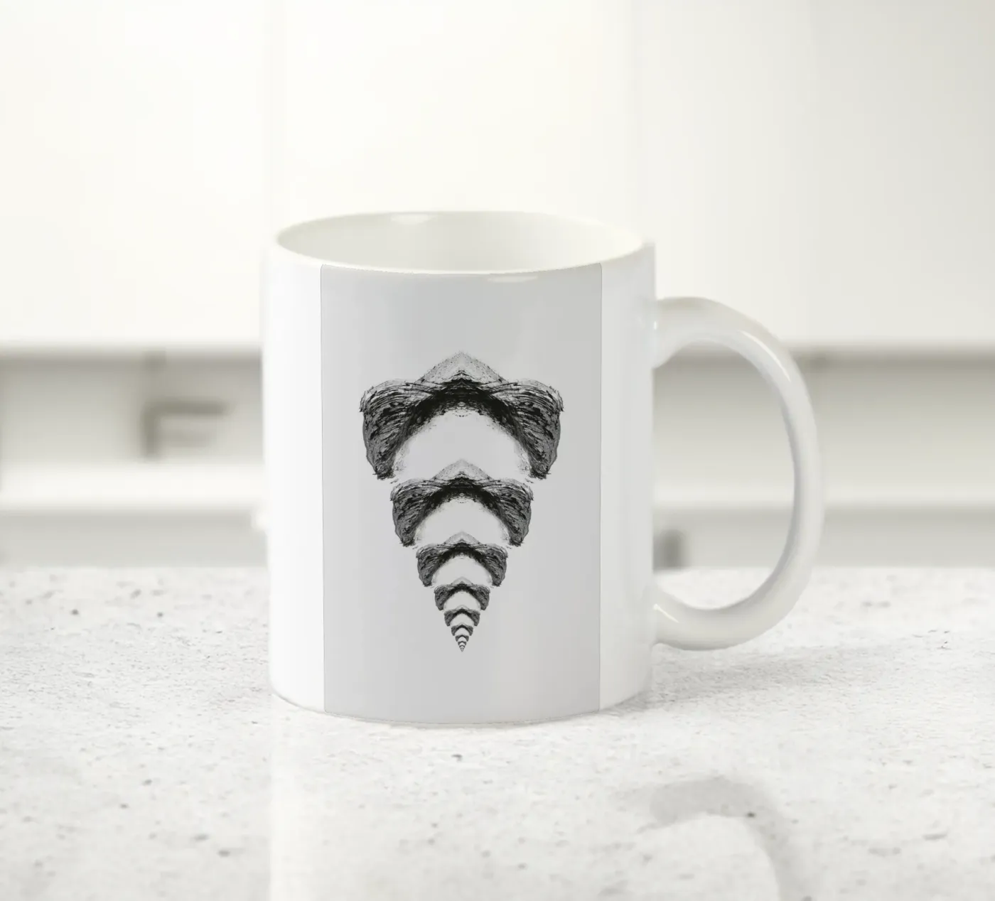 Continuum ceramic mug by Bryon S. White