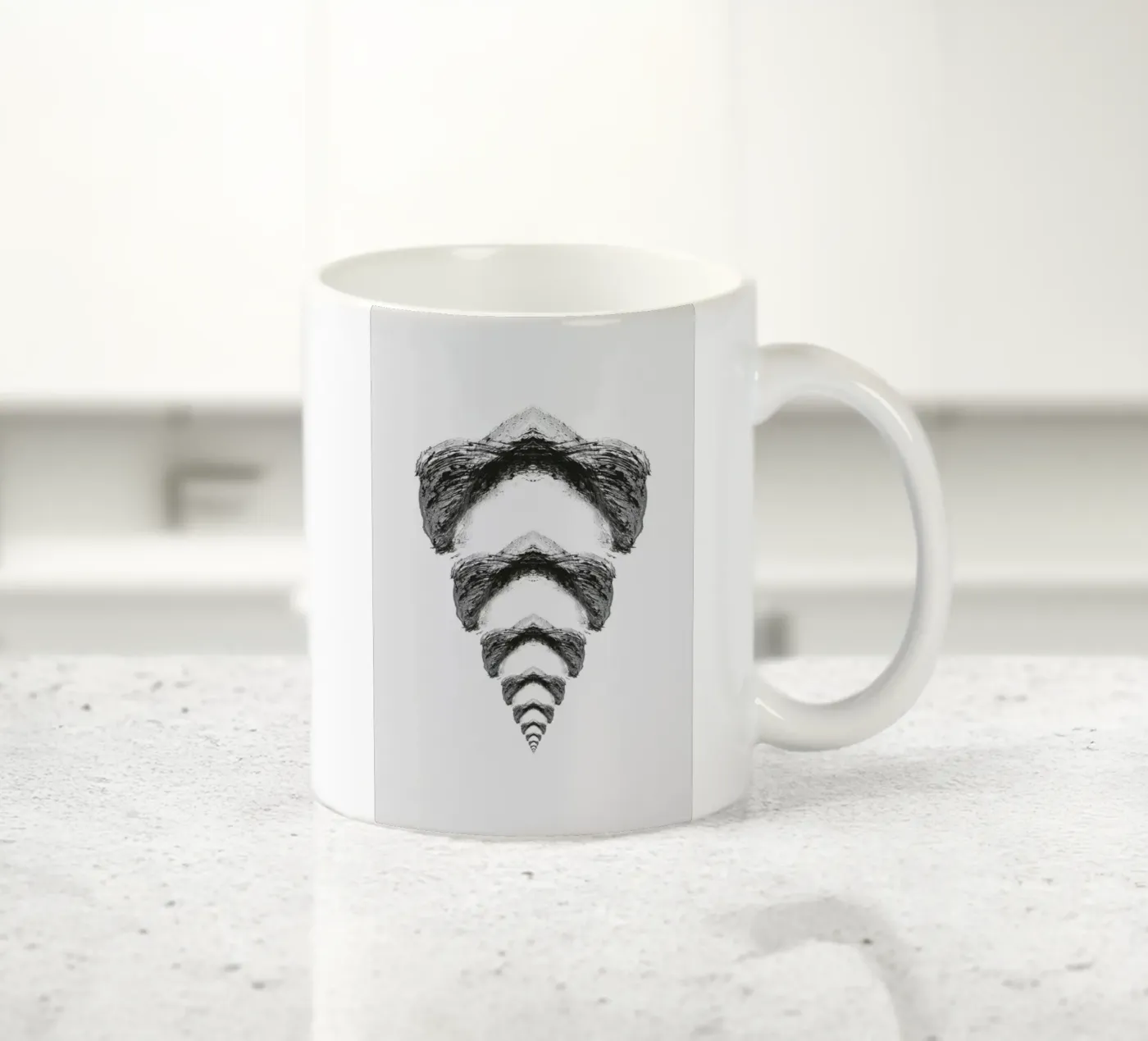 Continuum ceramic mug by Bryon S. White