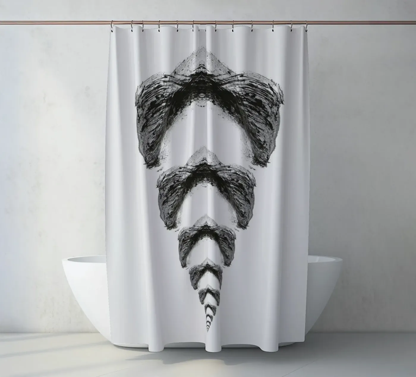 Continuum douchegordijn van Bryon S. White