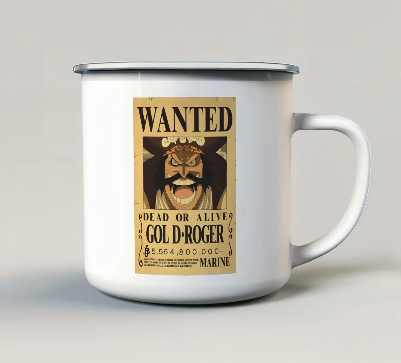GOl D Roger tazza in smalto da CreativeStudio