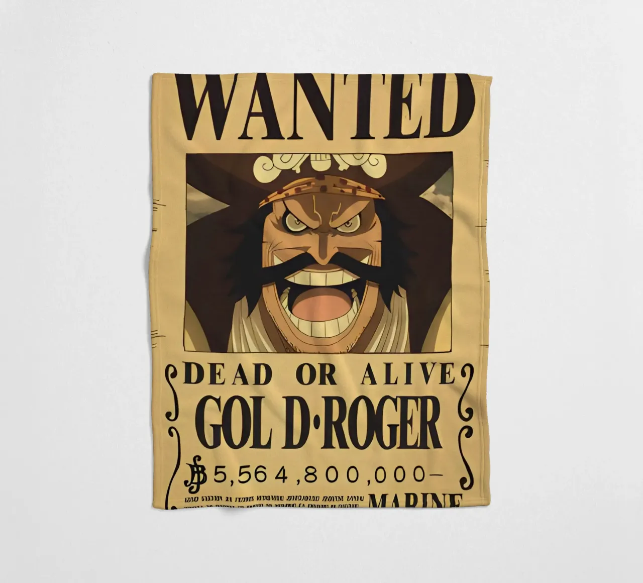 GOl D Roger coperta in pile da CreativeStudio