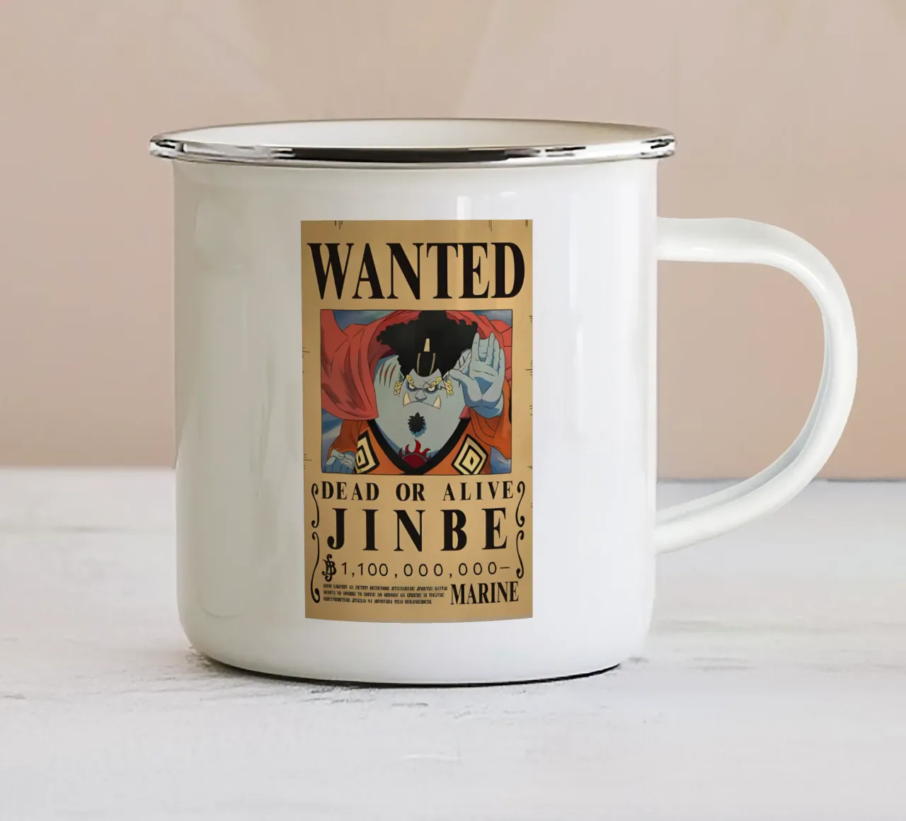 Jinbe tazza in smalto da CreativeStudio