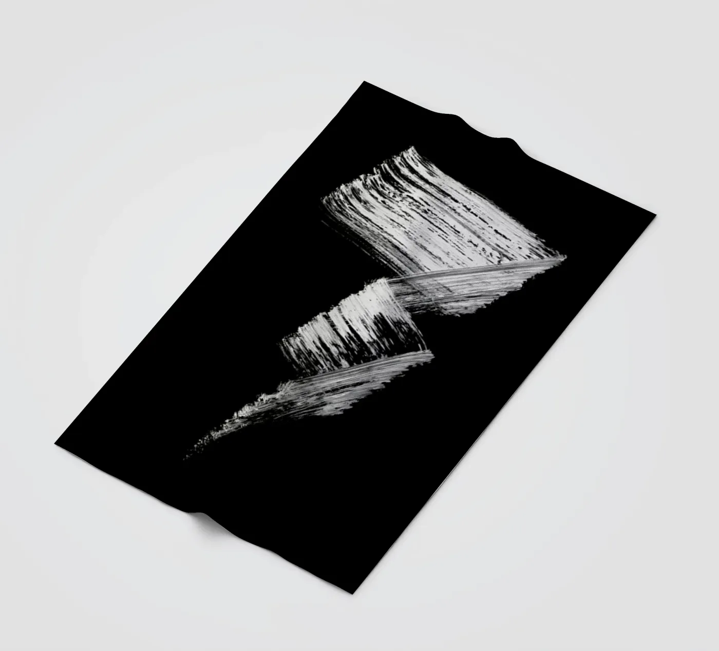 Bolt fleece blanket by Bryon S. White