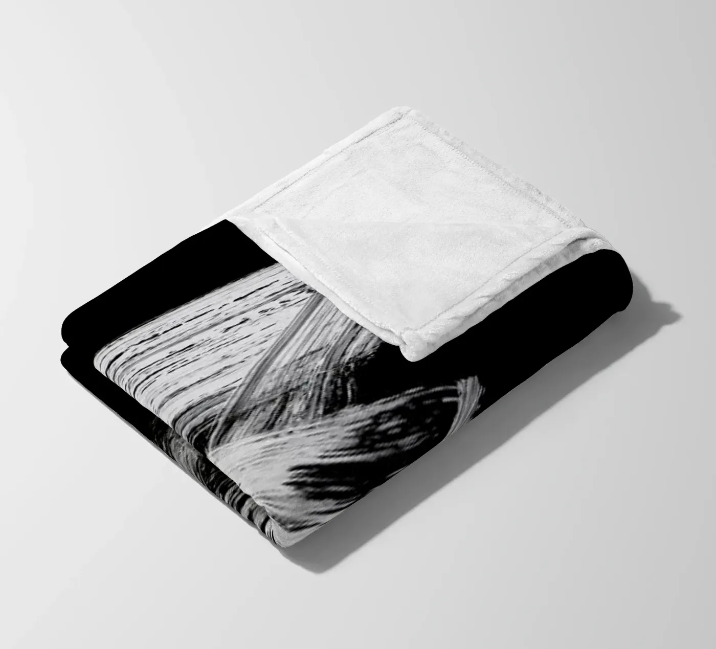 Bolt fleece blanket by Bryon S. White