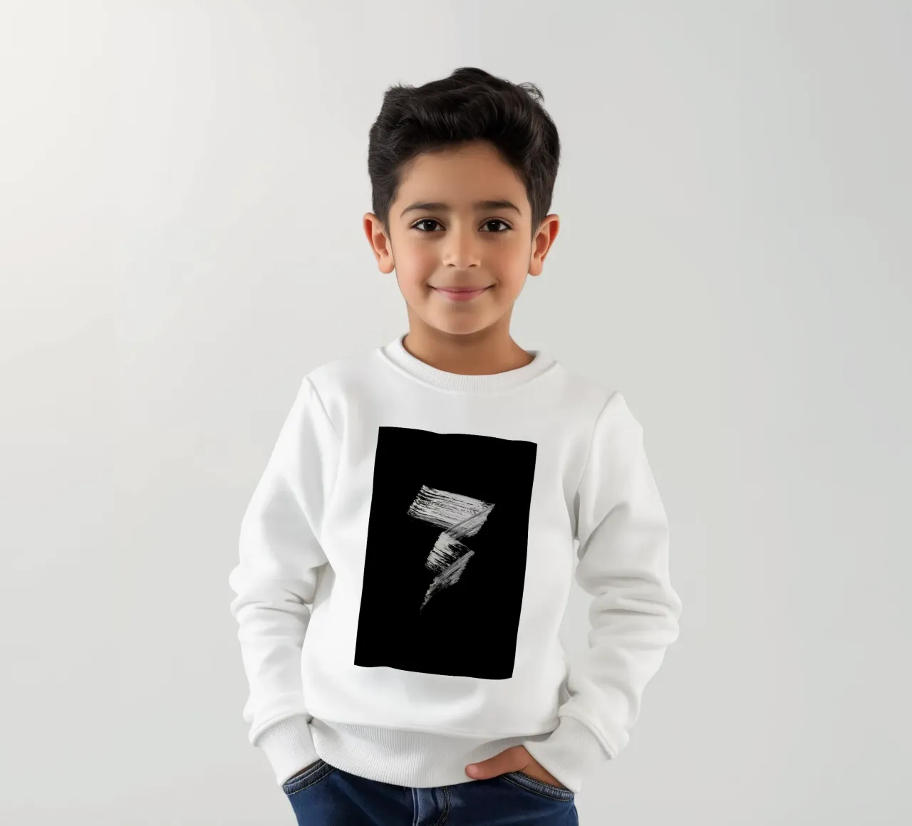 Bolt felpa bambino da Bryon S. White