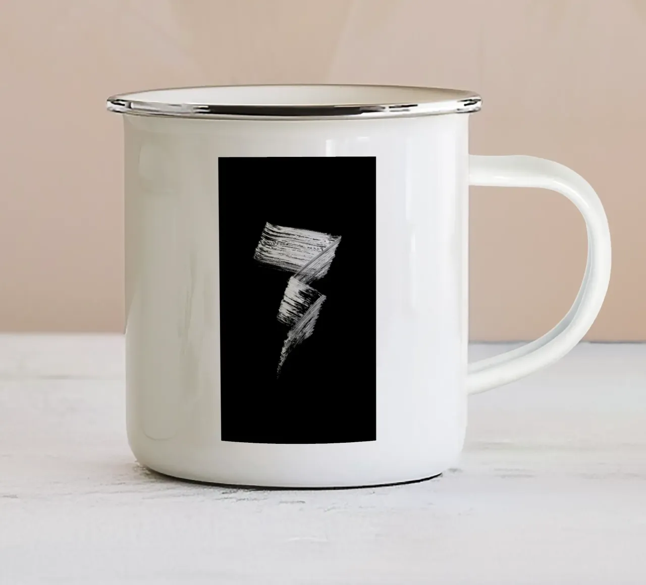 Bolt tazza in smalto da Bryon S. White