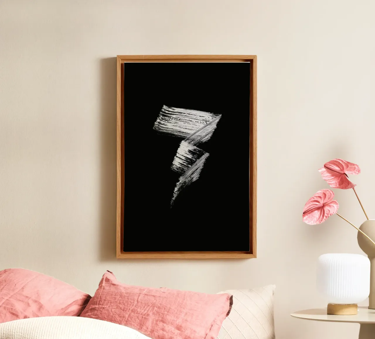 Bolt canvas by Bryon S. White