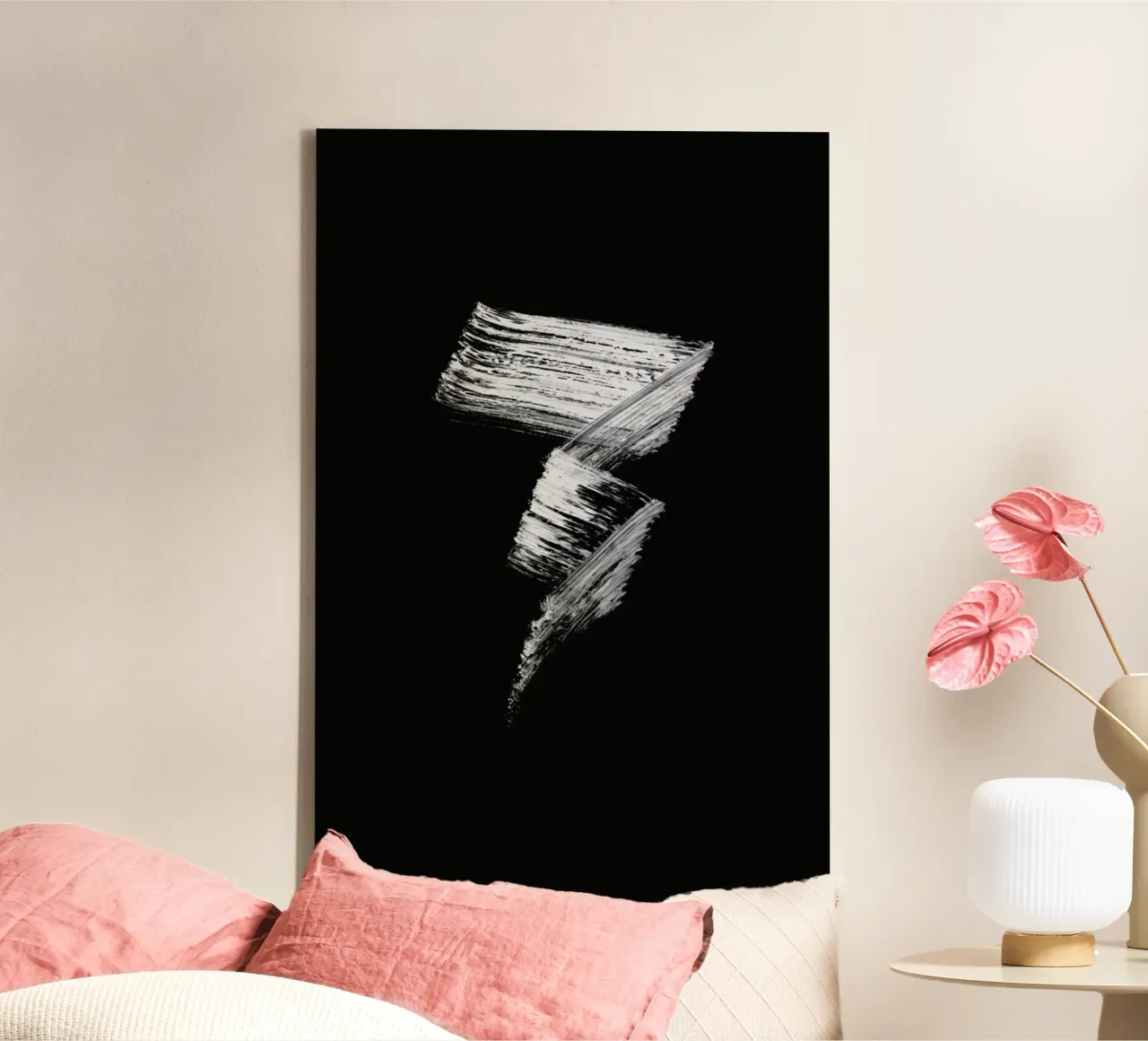 Bolt canvas by Bryon S. White