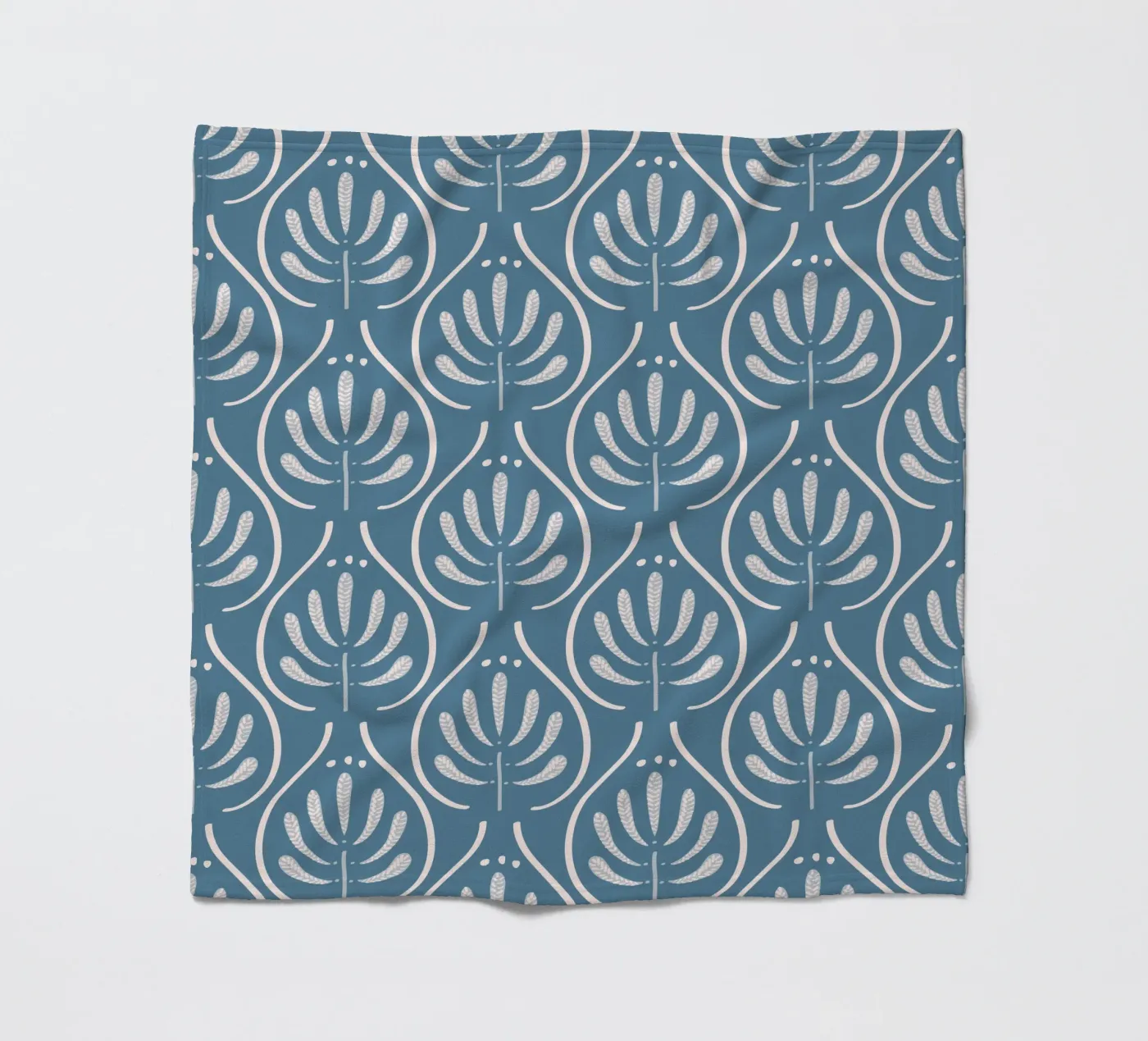 Boho Blue Pattern coperta in pile da anisillustration