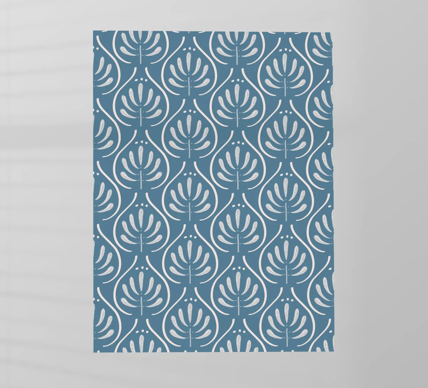 Boho Blue Pattern backlit folie van anisillustration